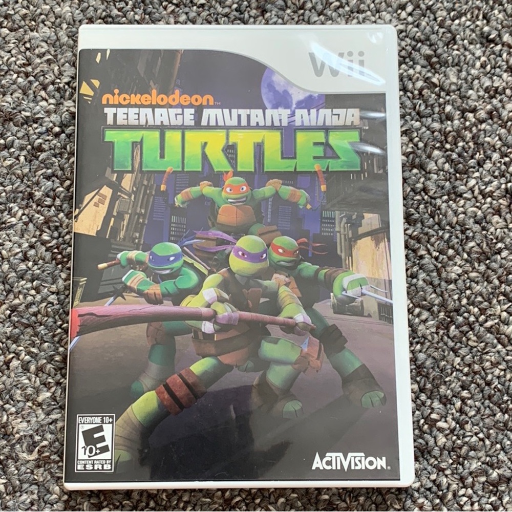 Ninja turtle wii game